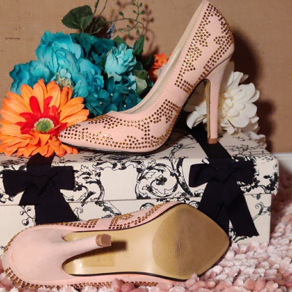 Jacobies Rhinestone Pumps - Picture 3 of 4